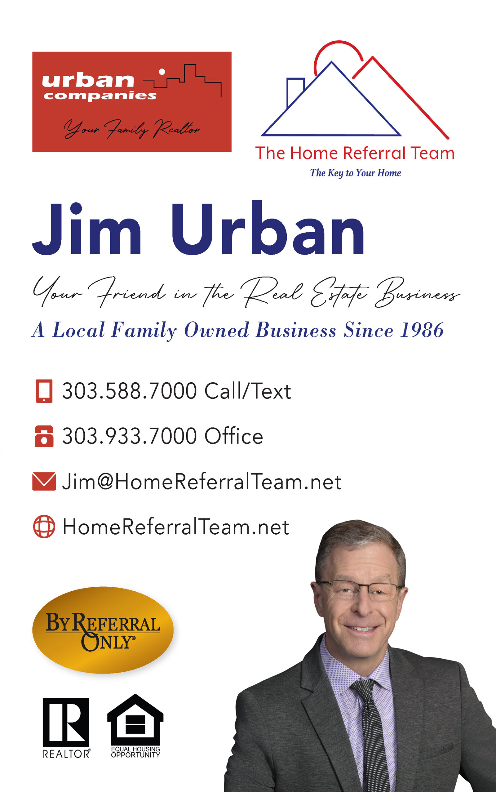 Jim Urban — Your Friend in the Real Estate Business book cover